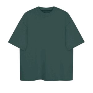 Dunkelgrünes T-shirt