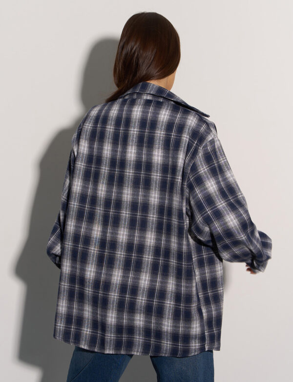 Grau kariertes Hemd - Image 2
